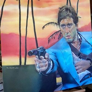 Tony Montana artwork